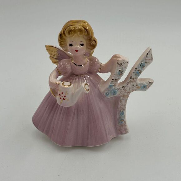 Other - With Tags A JOSEF ORIGINAL Porcelain Birthday Angel Girl Figurine Age 4 ^